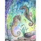 5D Diy Diamond Painting Kit Full Round Beads Sea Horse