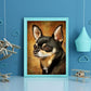 Diamond Painting - Full Round - Dog 18