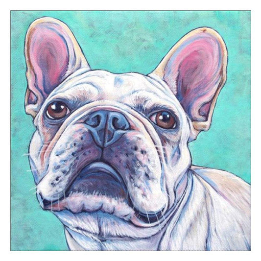 5D Diy Diamond Painting Kit Full Round Beads Dog
