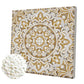 DIY Pearl Painting With Frame - Handmade Self-Adhesive Pearls - Mandala (25*25cm) E
