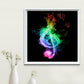 Diamond Painting - Full Round - Musical Note A