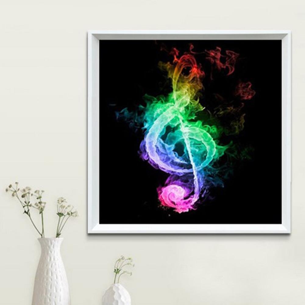 Diamond Painting - Full Round - Musical Note A