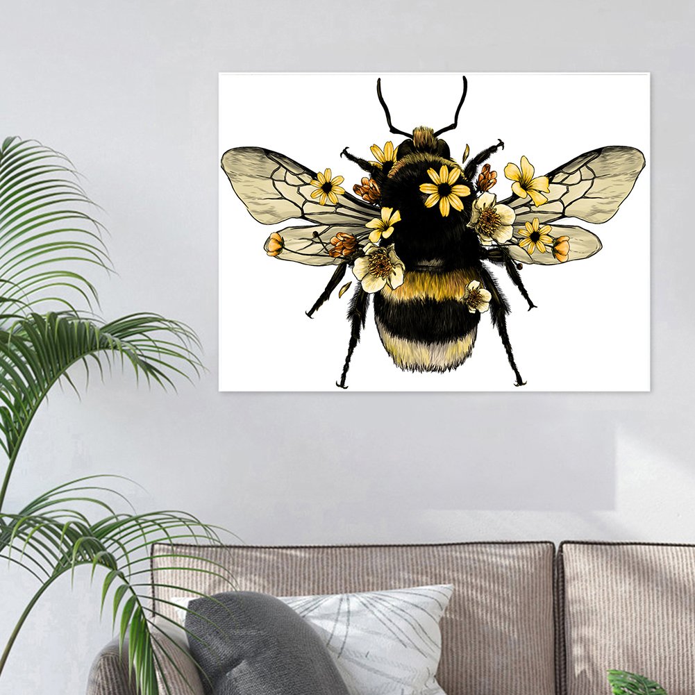 Diamond Painting - Full Round - Bee