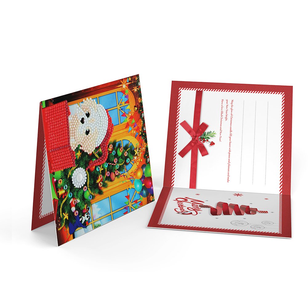 DIY Diamond Painting Greeting Card - Merry Christmas A