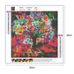 5D DIY Diamond Painting Kit - Full Round - Colorful Tree B