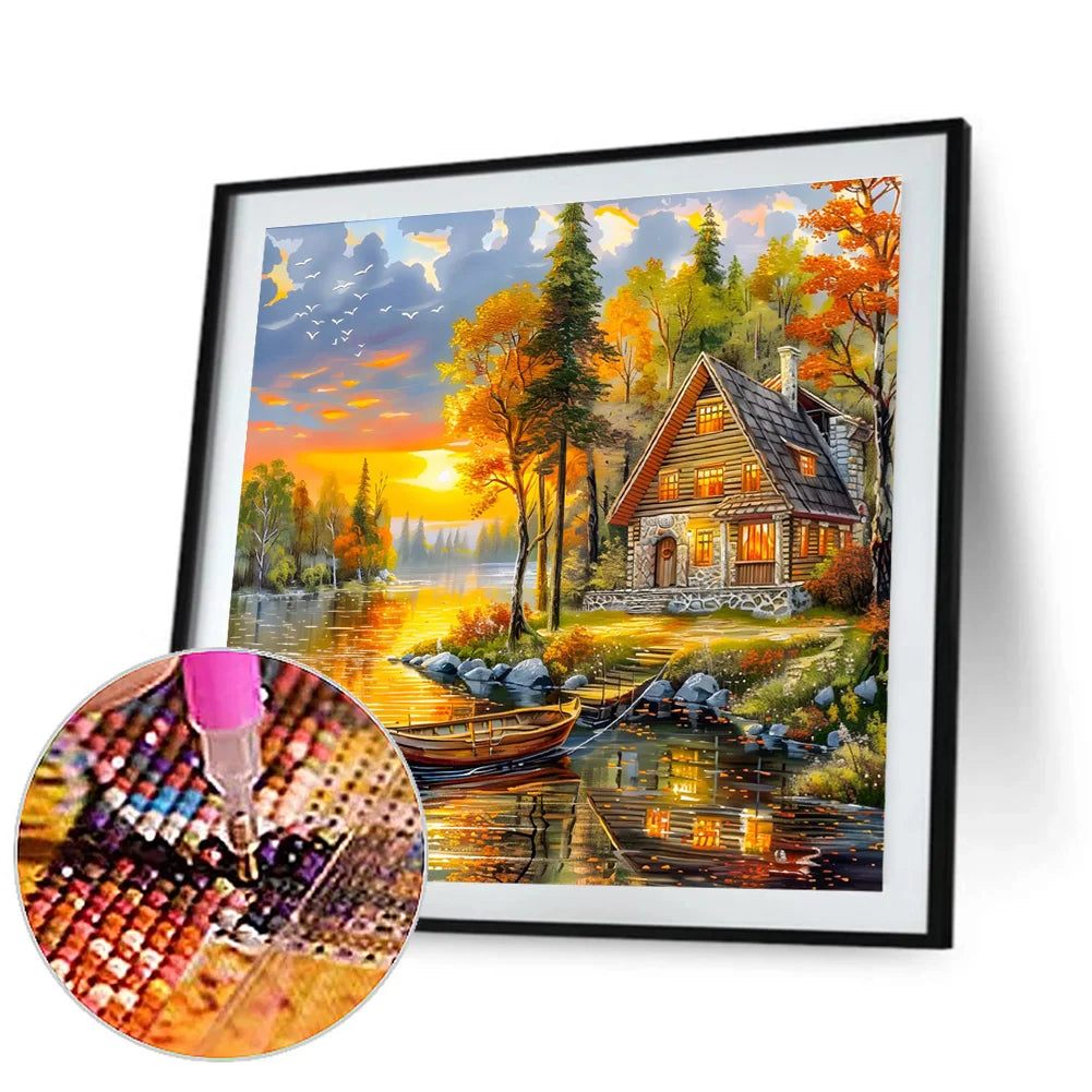 Diamond Painting - Full Round / Square - Sunset View 2