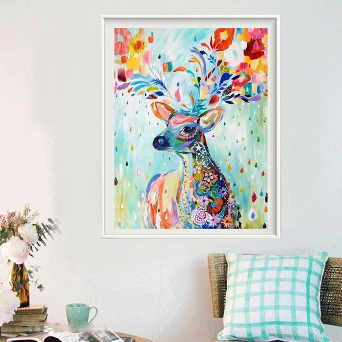 Deer Digital Oil Painting Kits
