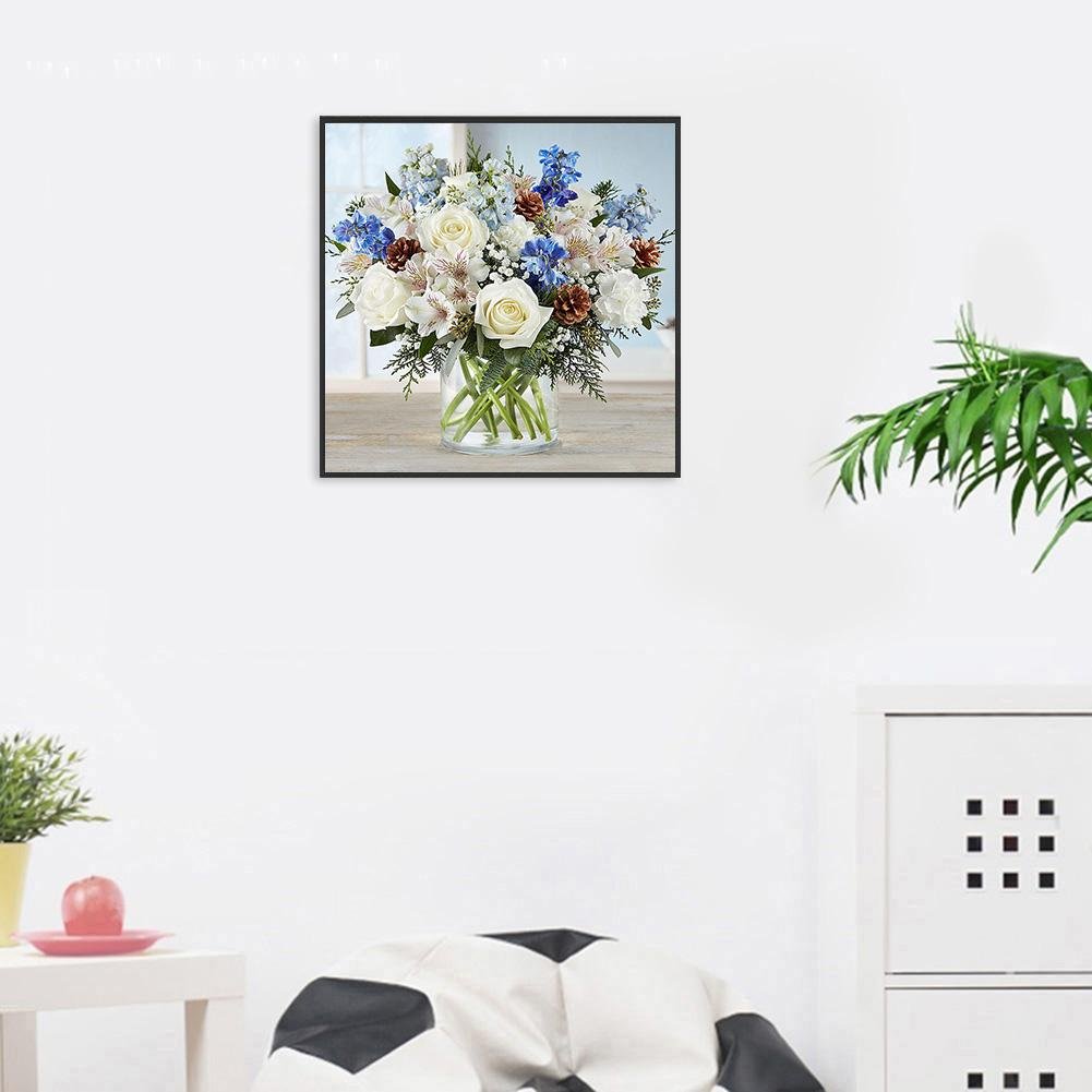 Diamond Painting - Full Round - Flower 8