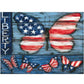 Butterfly Round Diamond Beads Art Painting