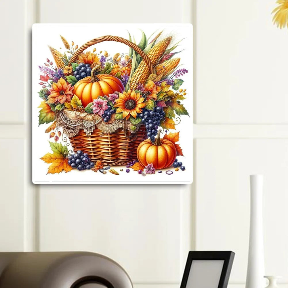 Diamond Painting - Full Round / Square - Autumn Fruits Basket