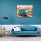 Paint By Number - Oil Painting - Seaside House Car (40*50cm)