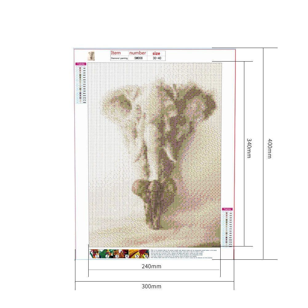 Diamond Painting - Full Round - Elephant G