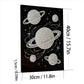 DIY Pearl Painting With Frame - Handmade Self-Adhesive Pearls - Planet (30*40cm)