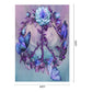 Painting By Numbers Butterfly Flower Hand Painted Artwork Oil Drawing
