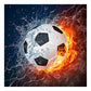 5D Diy Diamond Painting Kit Full Round Beads Football