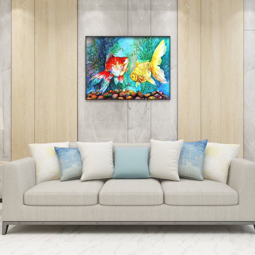 Diamond Painting - Full Round - Fish C