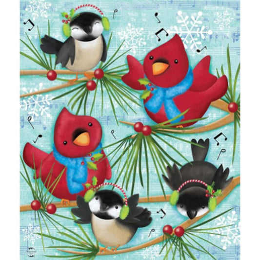 5D Diy Diamond Painting Kit Full Round Beads Birds