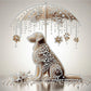 DIY Pearl Painting With Frame - Handmade Self-Adhesive Pearls - Lady (30*30cm) J