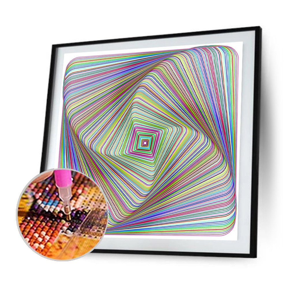 Diamond Painting - Full Round - Abstract Art Three Dimension
