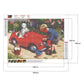 Diamond Painting - Full Round - Red Car D