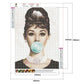 Diamond Painting - Full Round - Audrey Hepburn