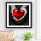 Diamond Painting - Partial Round - Red Heart