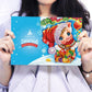 DIY Diamond Painting Greeting Card - Pig B