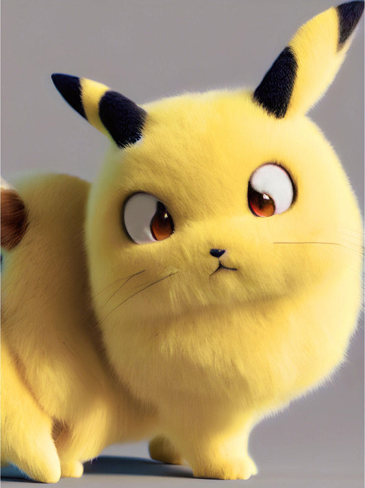 Full Round/Square Diamond Painting Kits | Pikachu 50x70cm 60x80cm B