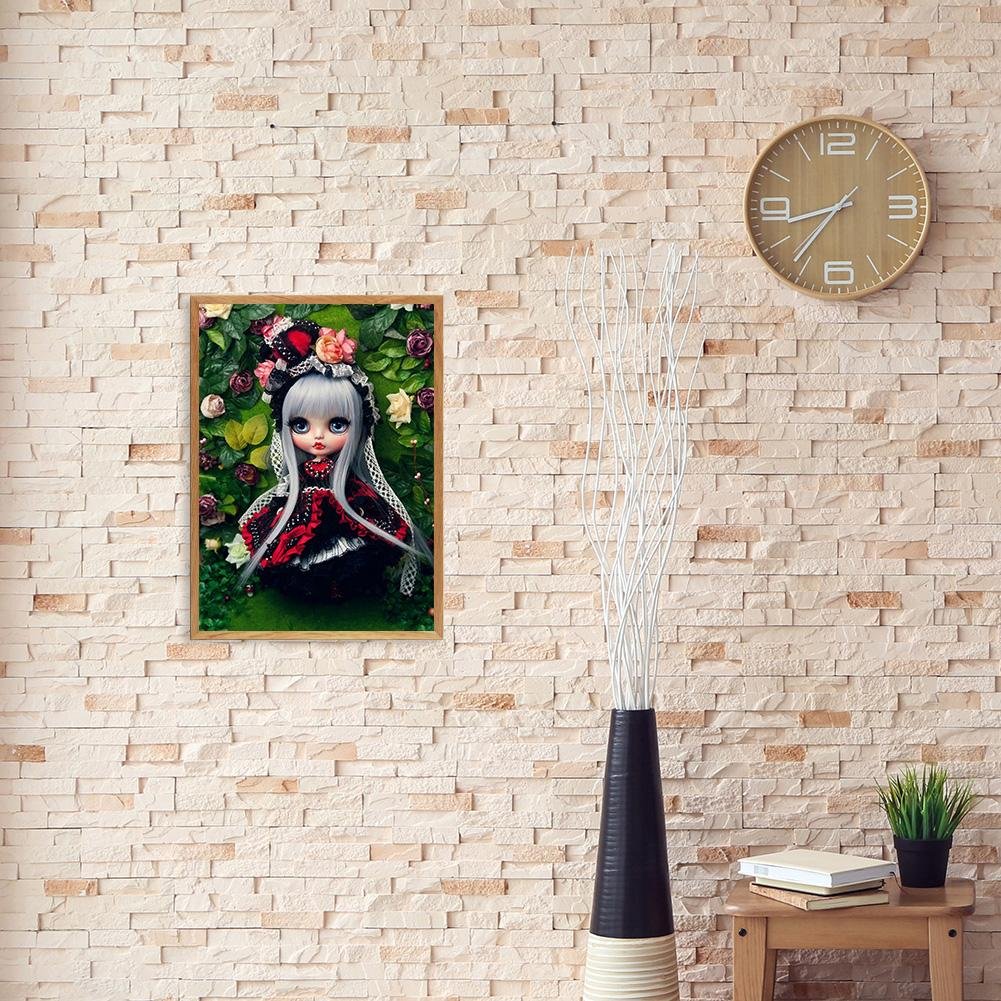 Diamond Painting - Full Round - Cool Girl Doll