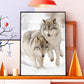 Paint By Number - Oil Painting - Wolf (40*50cm) E