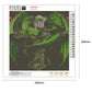 Diamond Painting - Full Round - Green Dragon A