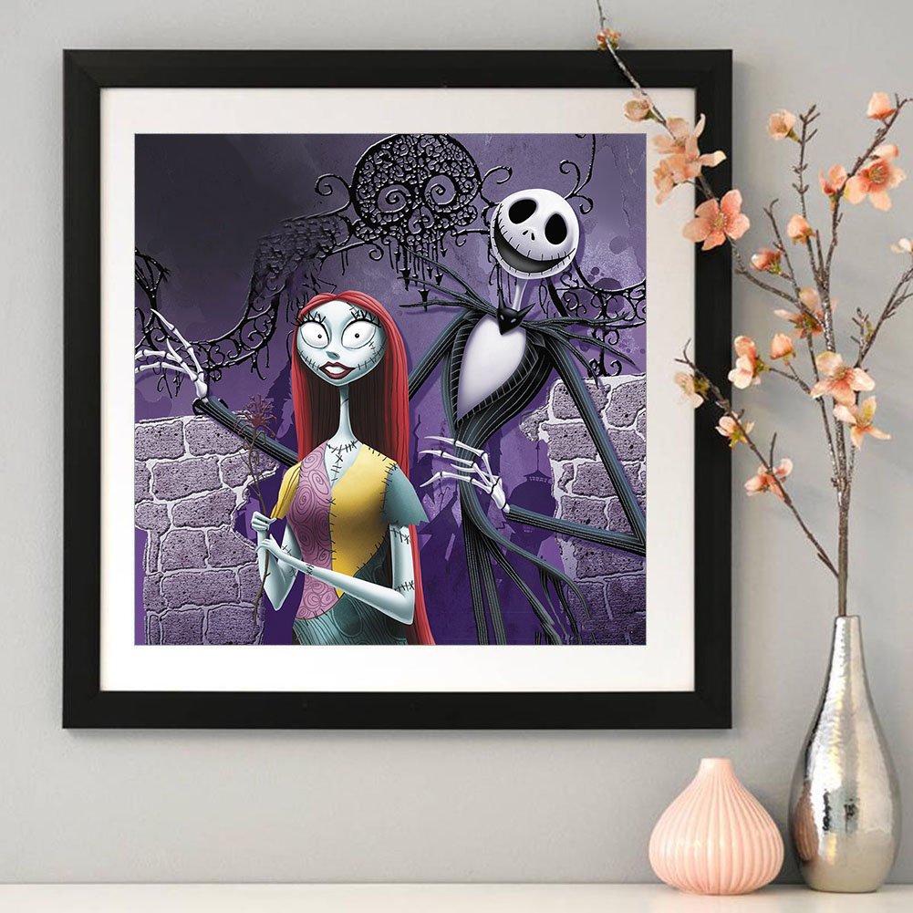 Diamond Painting - Full Round - Jack & Sally C