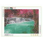 Diamond Painting - Full Round - Blue Waterfall