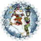Diamond Painting - Full Round - Snowman B