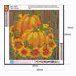 5D DIY Diamond Painting Kit - Full Round - Sunflower Pumpkin