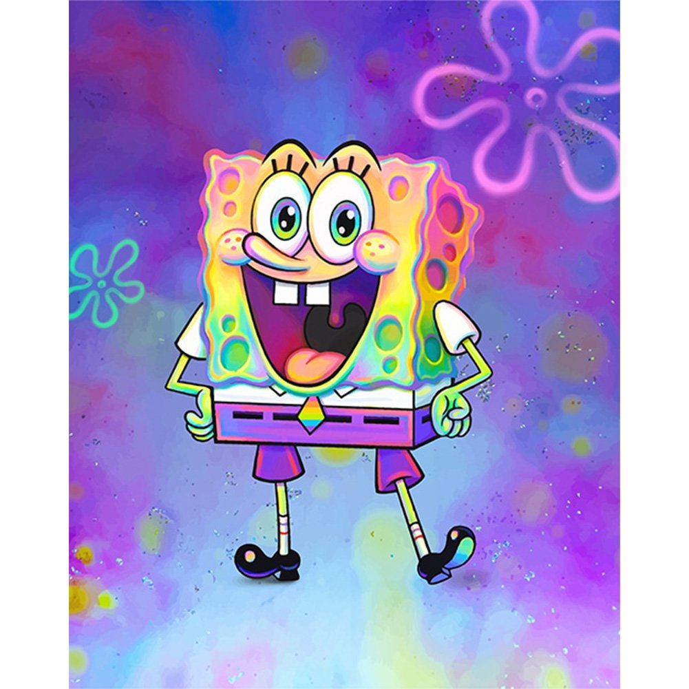 Paint By Number Oil Painting SpongeBob (40*50cm)