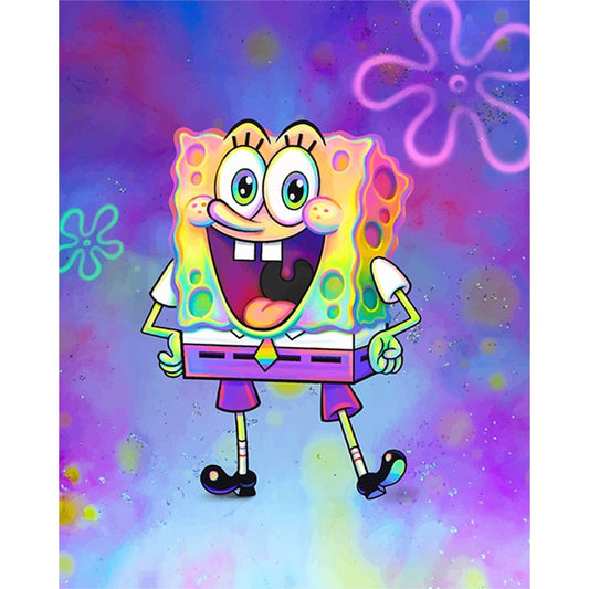 Paint By Number Oil Painting SpongeBob (40*50cm)