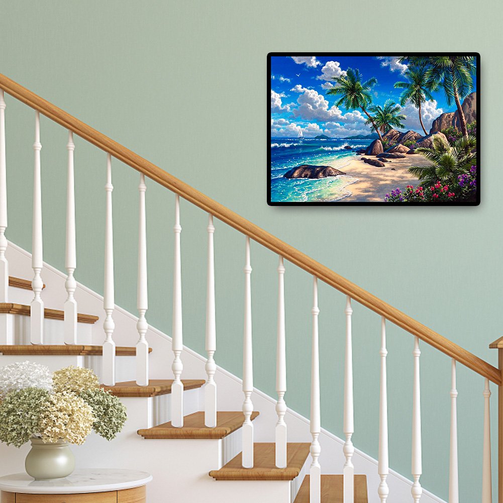 Diamond Painting - Full Round - Seaside View
