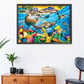 11ct Stamped Cross Stitch - Sea Turtle (75*56cm) A