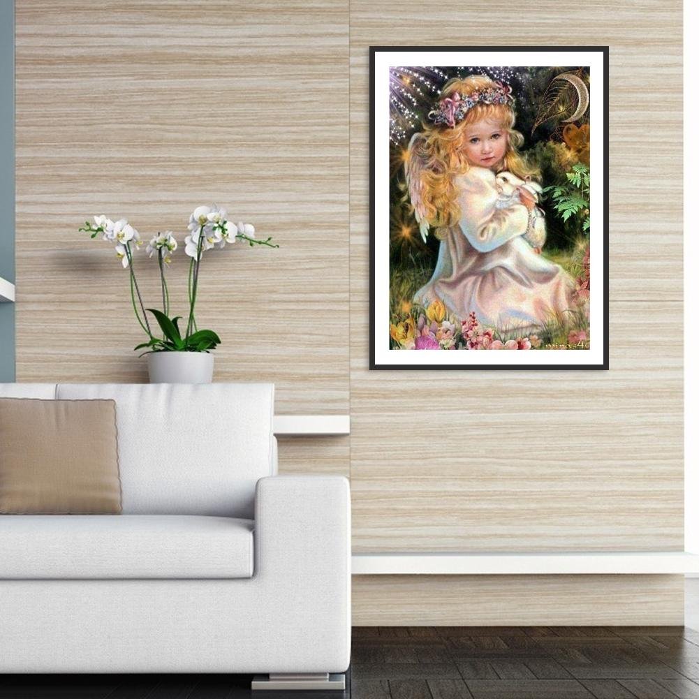 5D DIY Diamond Painting Kit - Full Round - Cute Angel