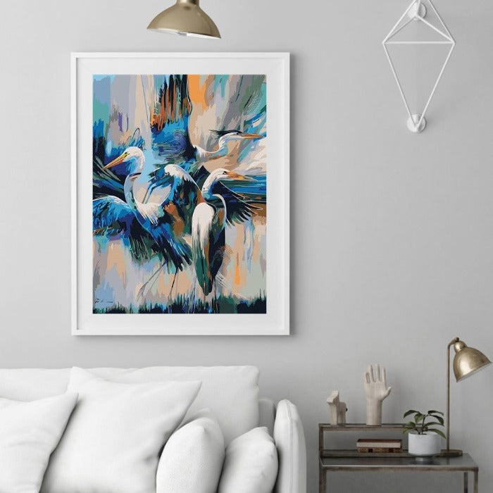 Oil Painting Picture By Numbers Wall Art for Living Room Craft Decor