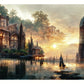 Full Round/Square Diamond Painting Kits | Scenery Castle 40x80cm 50x100cm J