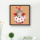 Diamond Painting - Partial Round - Lovely Cup Cat
