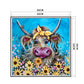 11ct Stamped Cross Stitch - Cow(36*36cm)