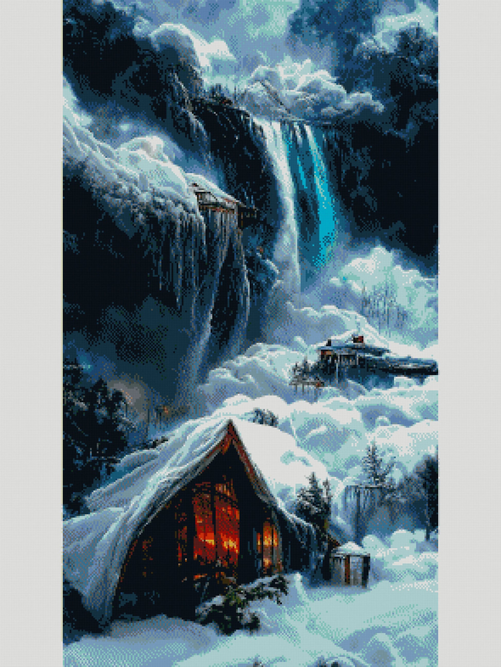 Full Round/Square Diamond Painting Kits | Winter Scenery
