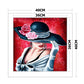 11ct Stamped Cross Stitch - Formal Hat Women (40*40cm)