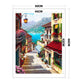 11CT Stamped Cross Stitch - Street(50*66CM) B