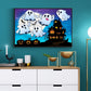 5D DIY Diamond Painting Kit - Full Round - Flying Ghost