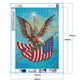 Diamond Painting - Full Round - Eagle Flag B