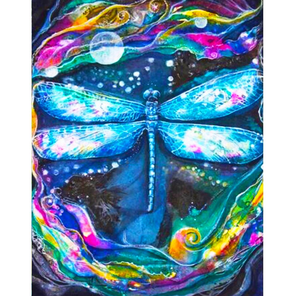 Diamond Paintings Art Full Drill Dragonfly